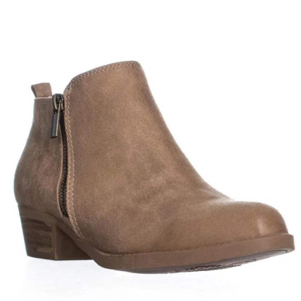 Tan Carlos by Carlos Santana Ankle Boots